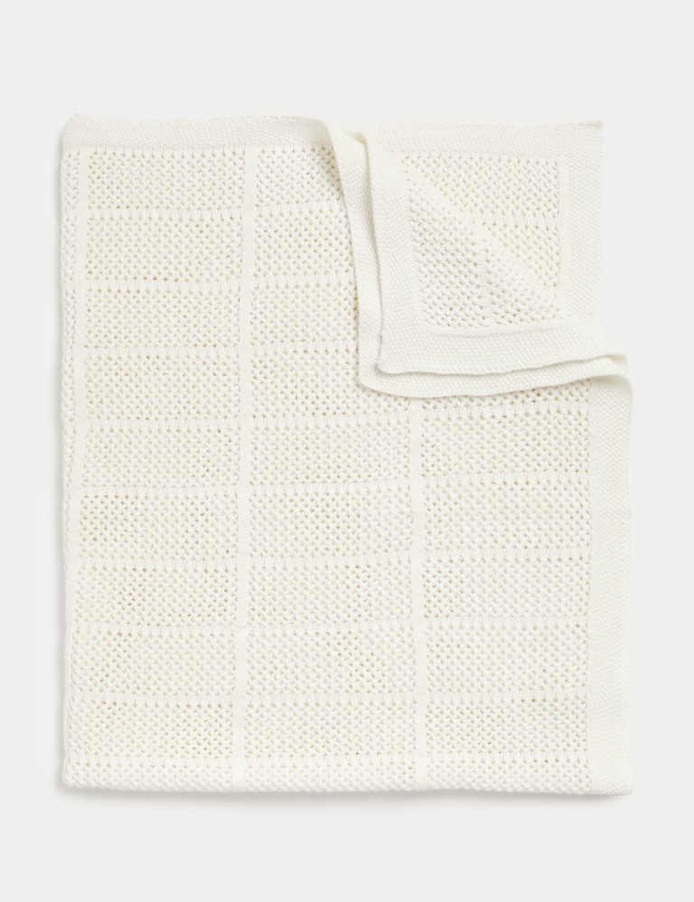 Pure Cotton Cellular Shawl