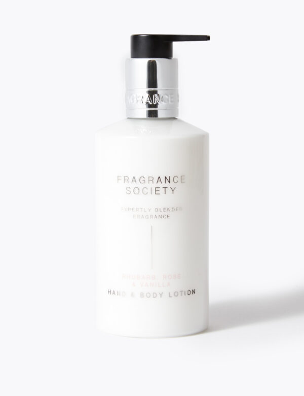 Rhubarb, Rose & Vanilla Hand & Body Lotion