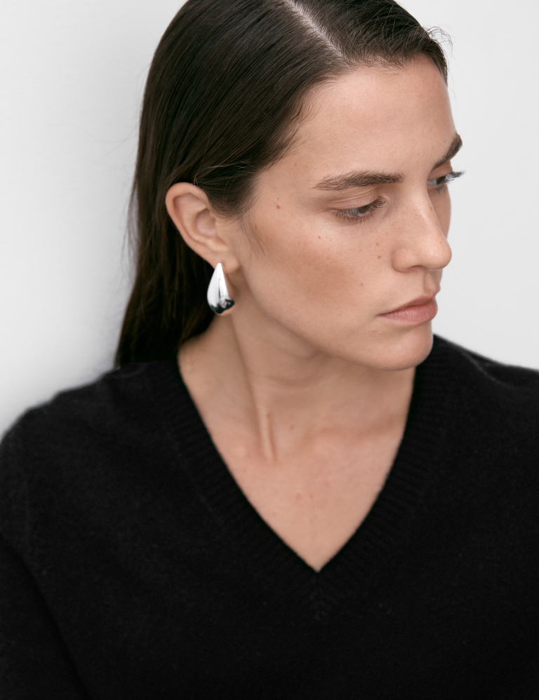 Pure Cashmere V-Neck Jumper