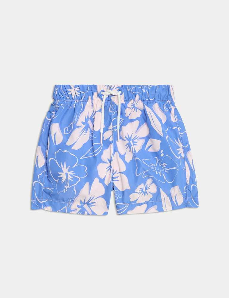 Floral Swim Shorts (0-3 Yrs)