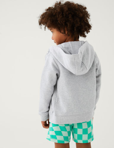 Cotton Plain Hoodie (2-7 Yrs)