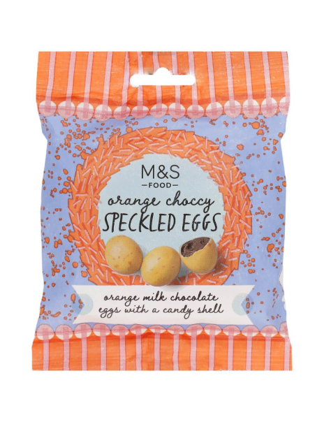 Orange Choccy Speckled Eggs