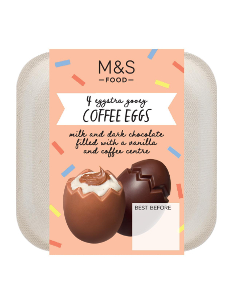 Eggstra Gooey Coffee Eggs