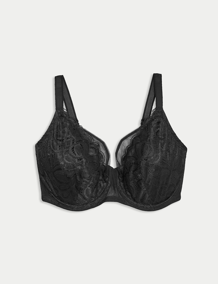 Amelia Lace Natural Lift Wired Full Cup Bra (F+)