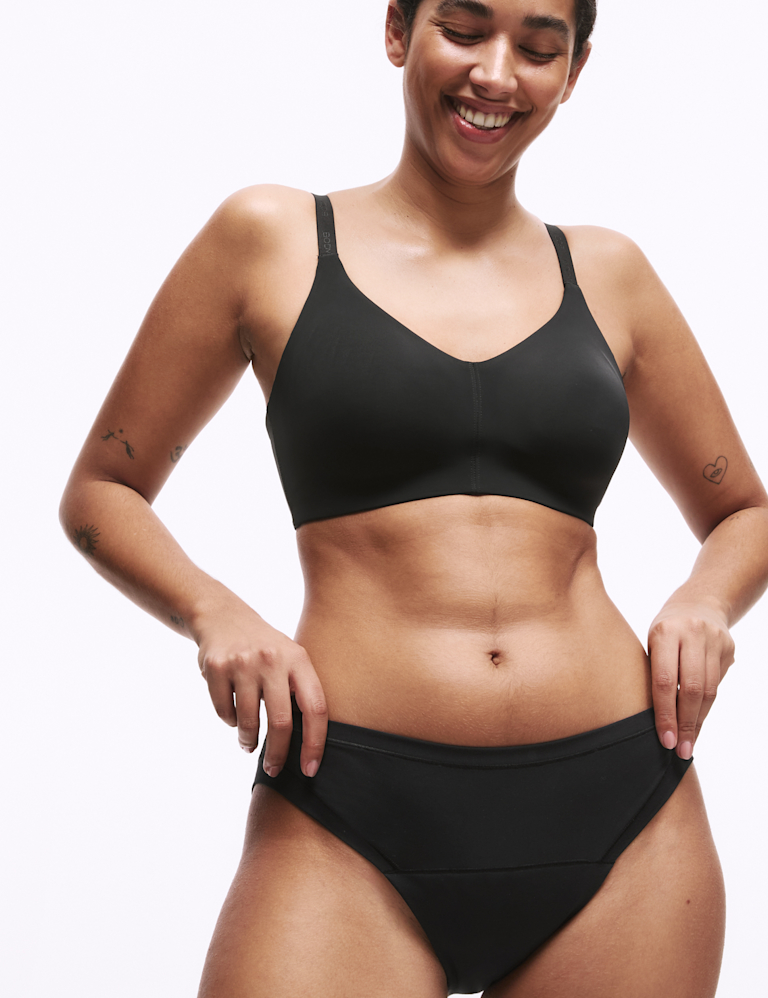 3pk Heavy Absorbency Period Bikini Knickers