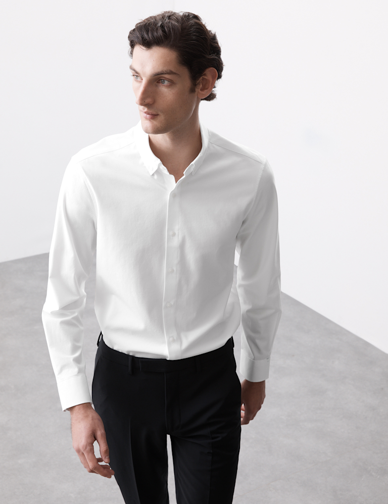 Regular Fit Cotton Stretch 360 Flex™ Shirt Regular Fit Cotton Stretch 360 Flex™ Shirt