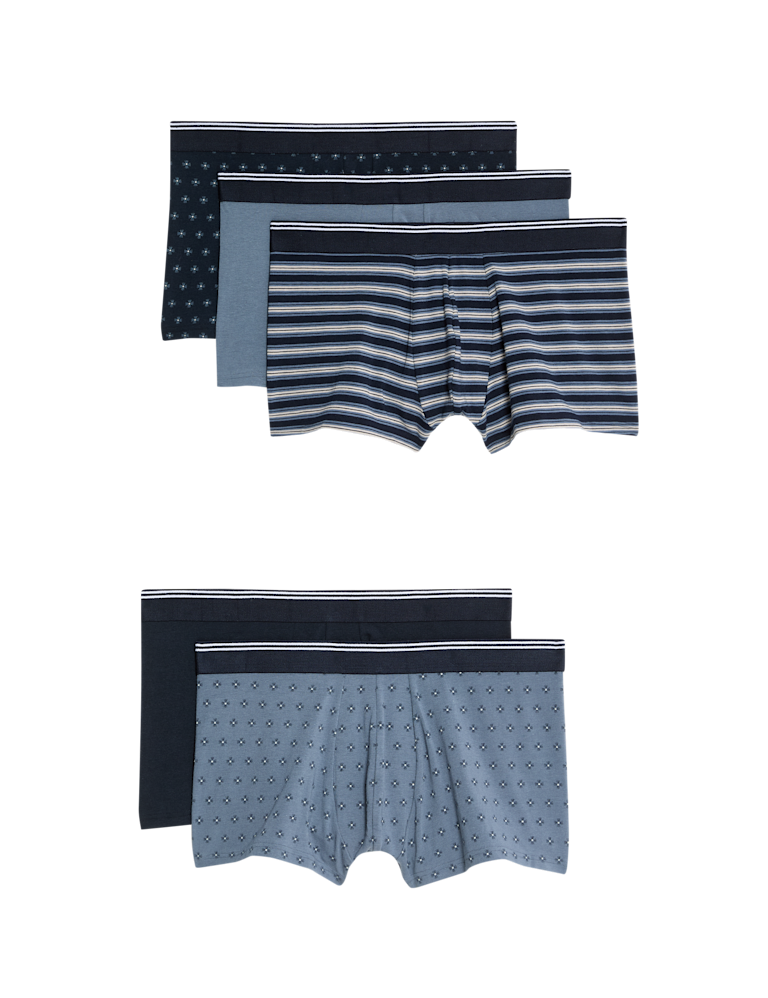 5pk Cool & Fresh™ Assorted Pattern Hipsters