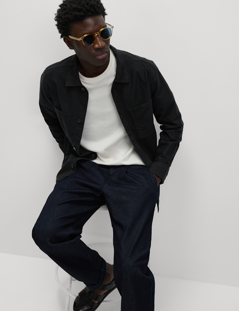 Cotton Rich Overshirt