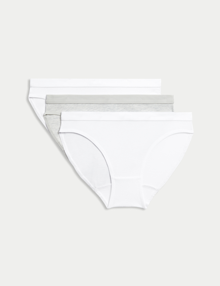 3pk Cotton with Stretch Knickers (6-16 Yrs)