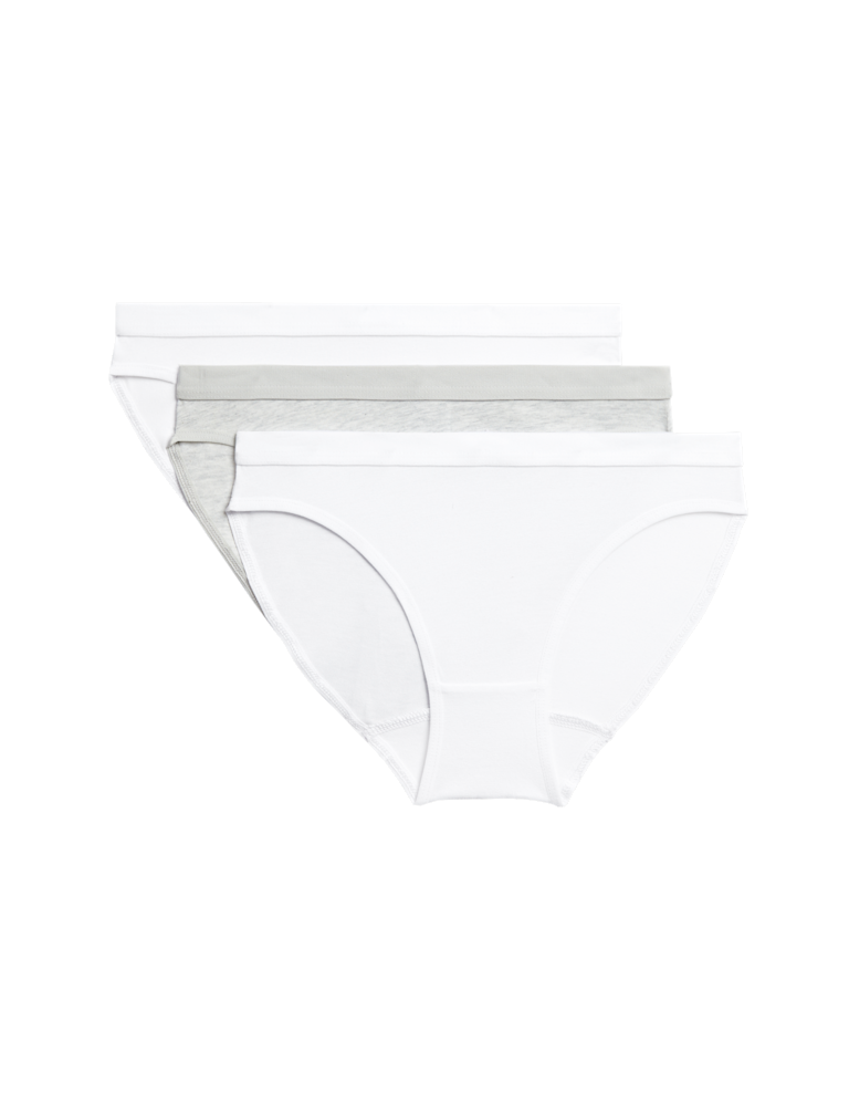 3pk Cotton with Stretch Knickers (6-16 Yrs)