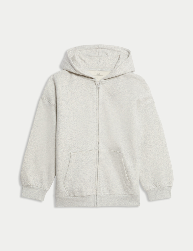 Cotton Rich Zip Hoodie (6-16 Yrs)