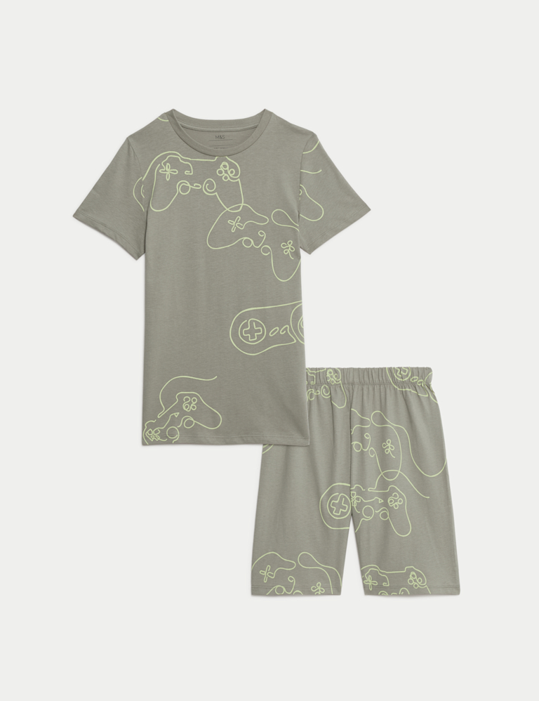 Pure Cotton Gaming Pyjamas (7-14 Yrs)