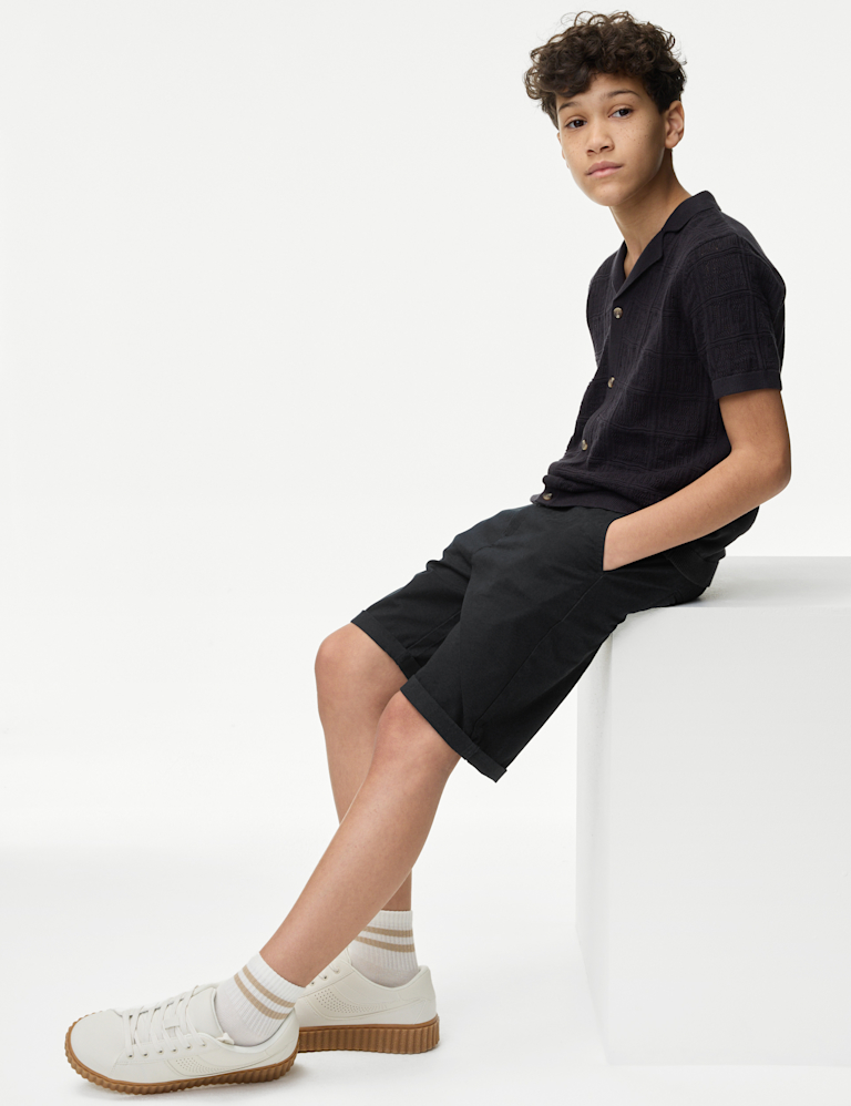 Cotton Rich Chino Shorts (6-16 Yrs)