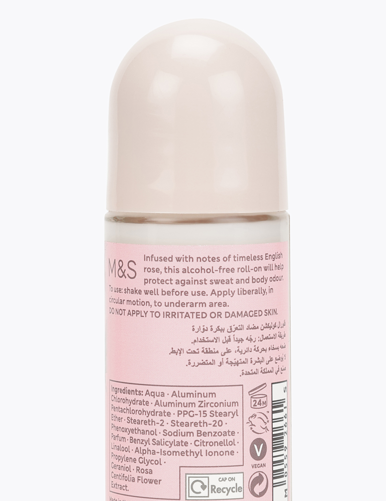 Rose Roll On Deodorant