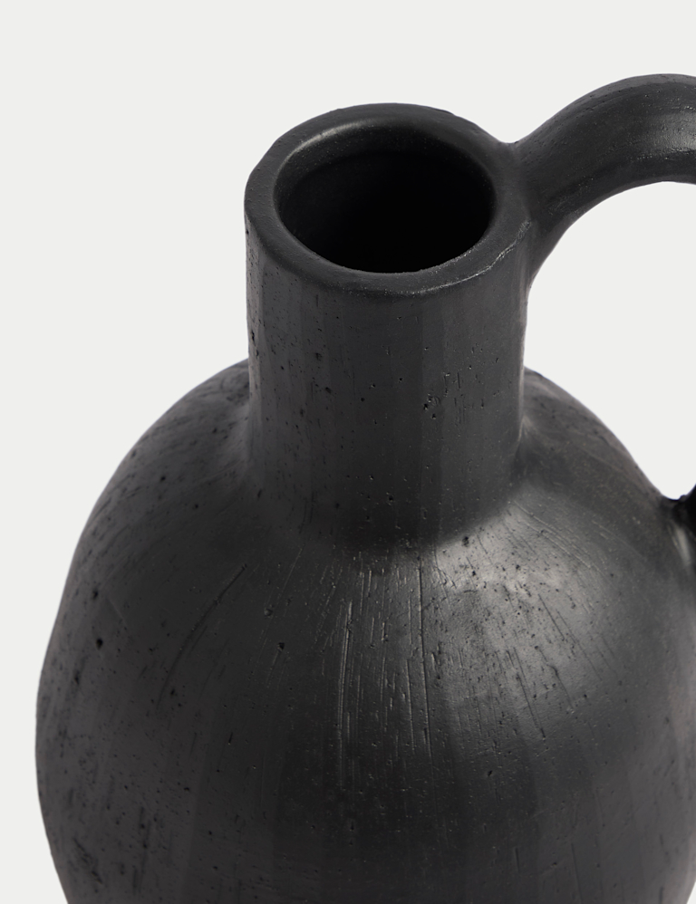Large Textured Ceramic Jug
