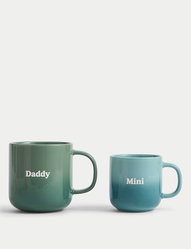 Set of 2 Mini & Daddy Mugs