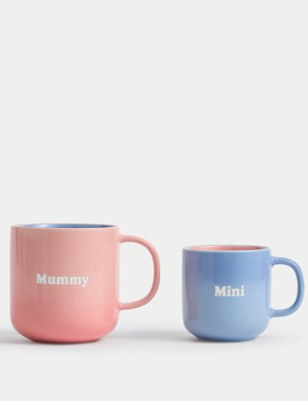 Set of 2 Mini & Mummy Mugs