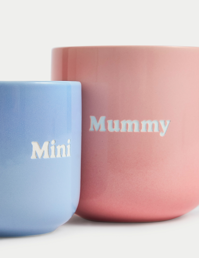 Set of 2 Mini & Mummy Mugs