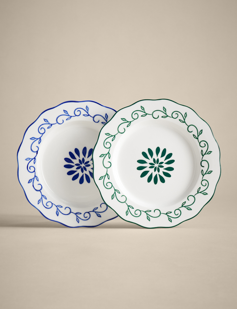 Set of 4 Boho Side Plates