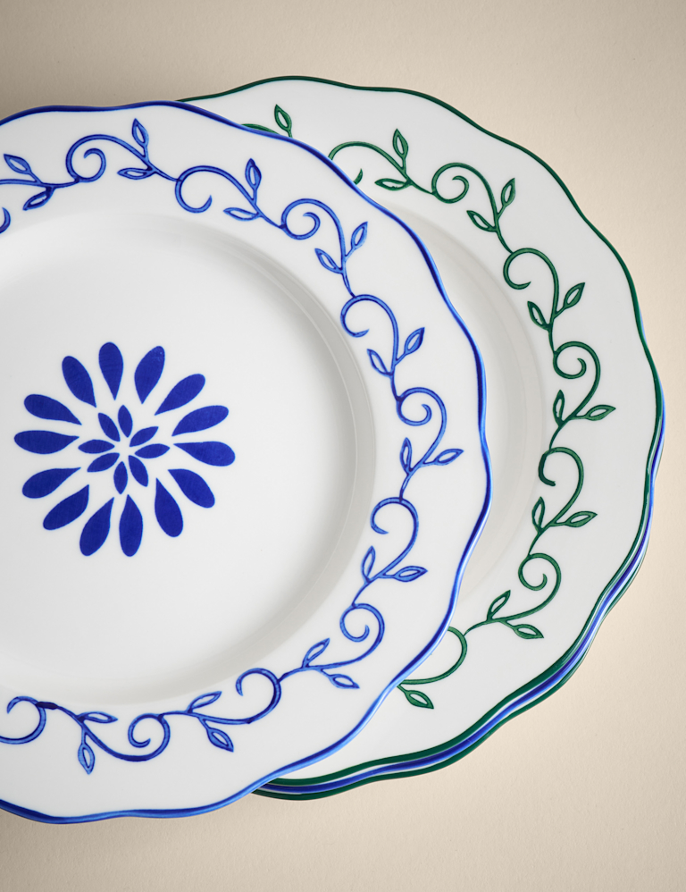 Set of 4 Boho Side Plates