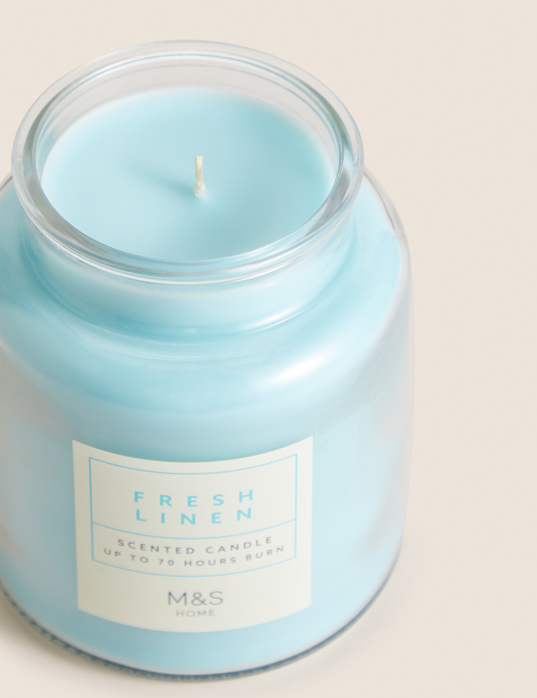 Fresh Linen Jar Candle
