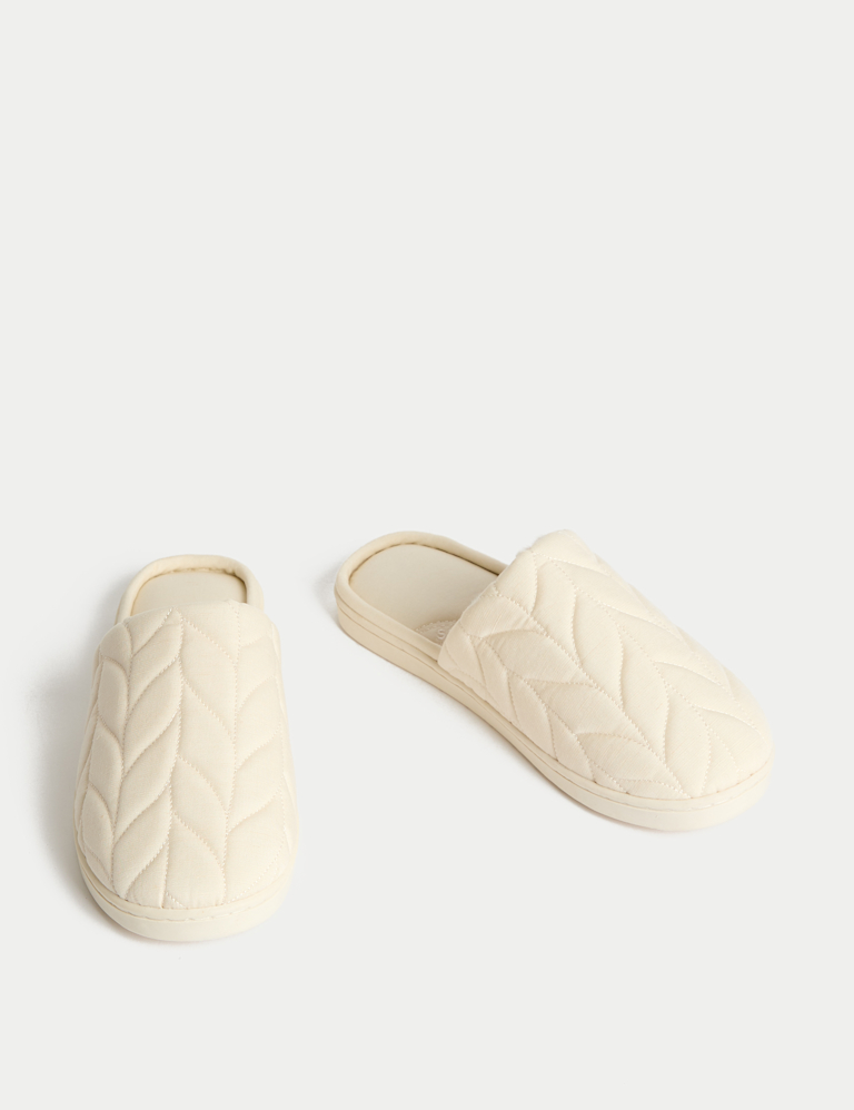 Mule Slippers with Secret Support