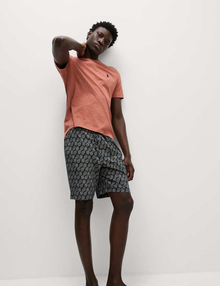 Pure Cotton Pineapple Print Pyjama Set