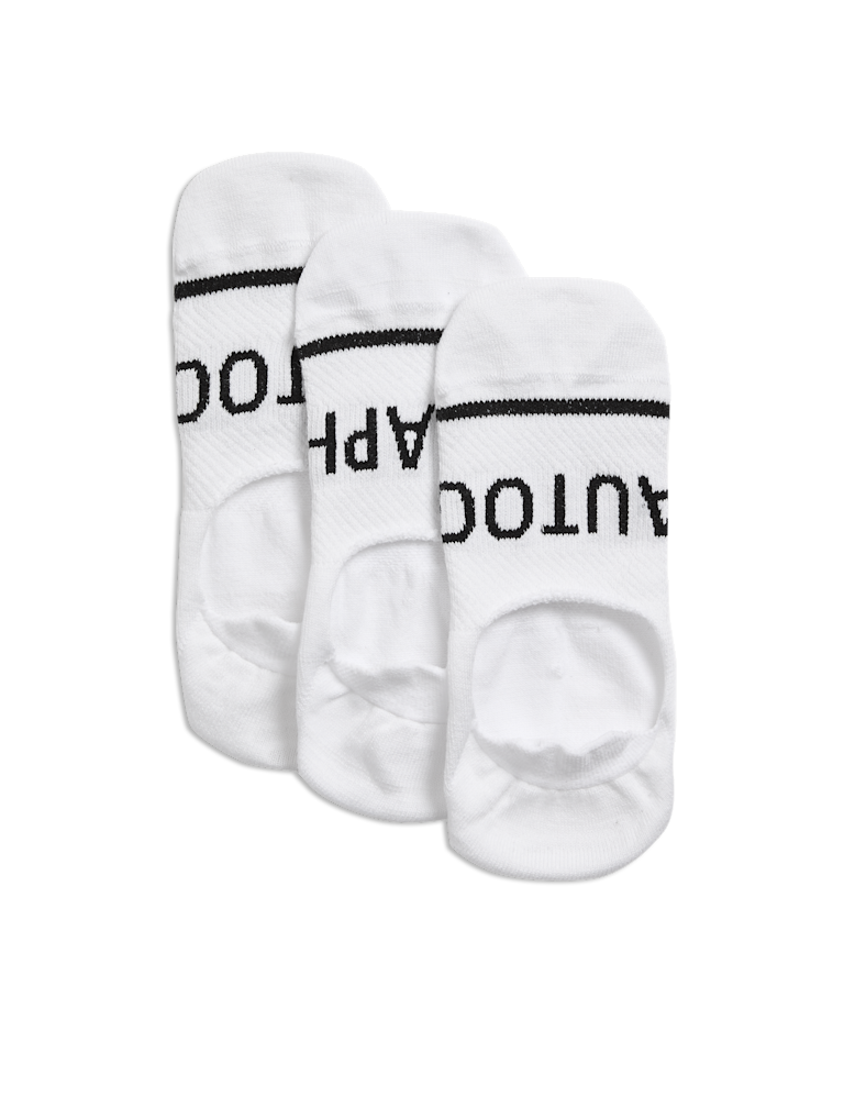 3pk Pima Cotton Blend Invisible Trainer Liners™