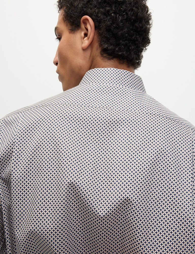 Regular Fit Easy Iron Pure Cotton Shirt