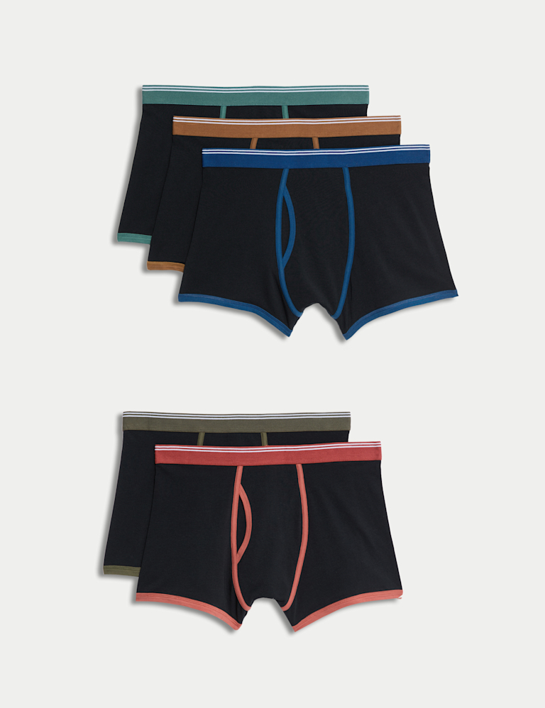 5pk Cotton Rich Cool & Fresh™ Trunks
