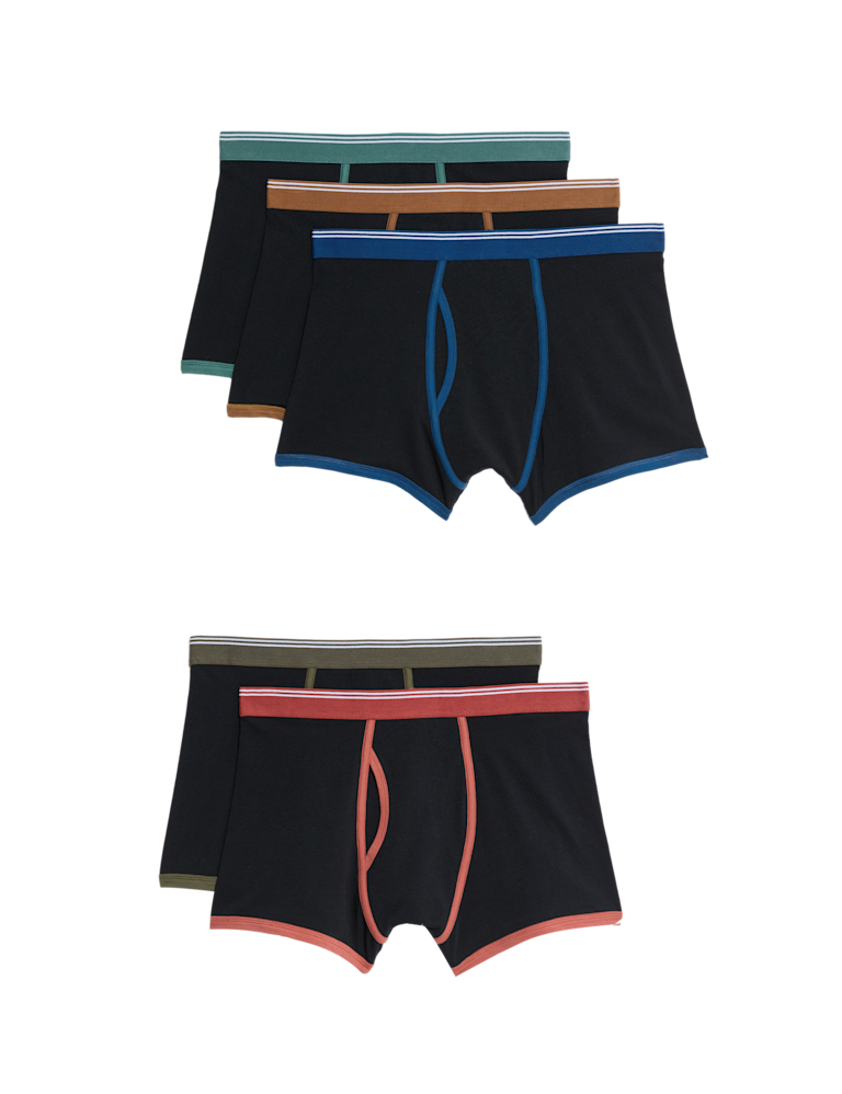 5pk Cotton Rich Cool & Fresh™ Trunks