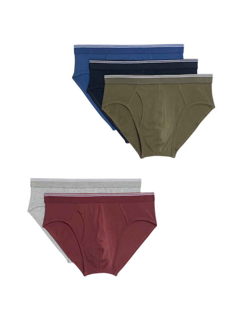 5pk Cotton Rich Cool & Fresh™ Briefs