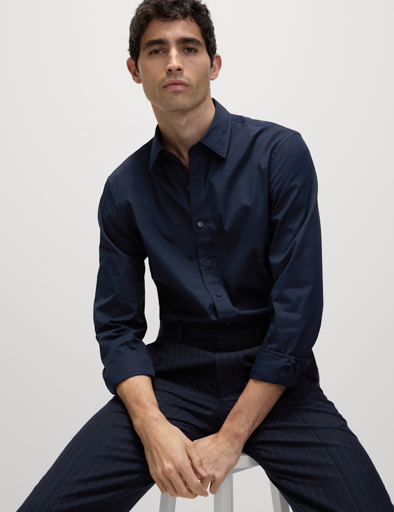 Easy Iron Pure Cotton Shirt