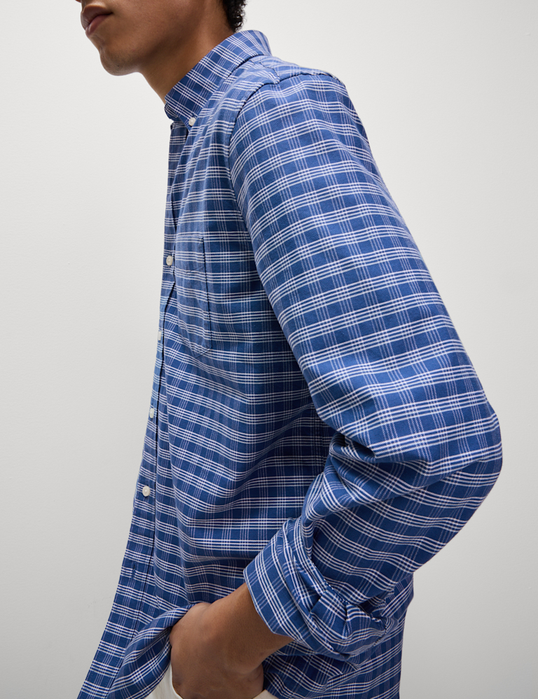 The Ultimate Pure Cotton Check Oxford Shirt The Ultimate Pure Cotton Check Oxford Shirt