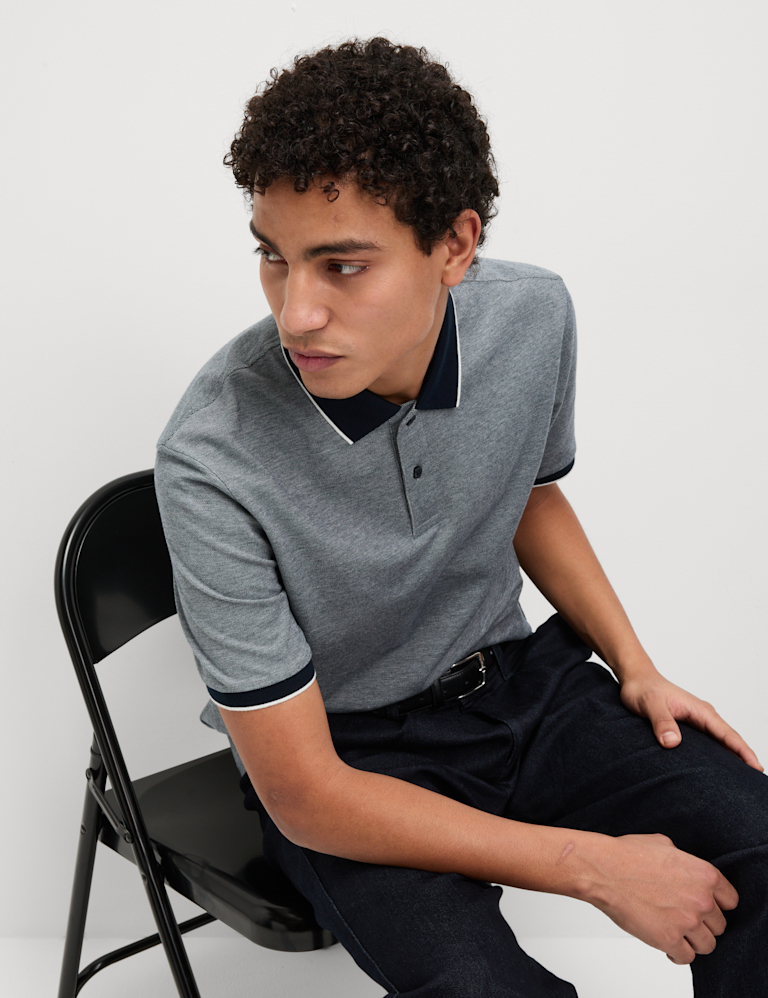 Ultimate Tipped Pique Polo Shirt
