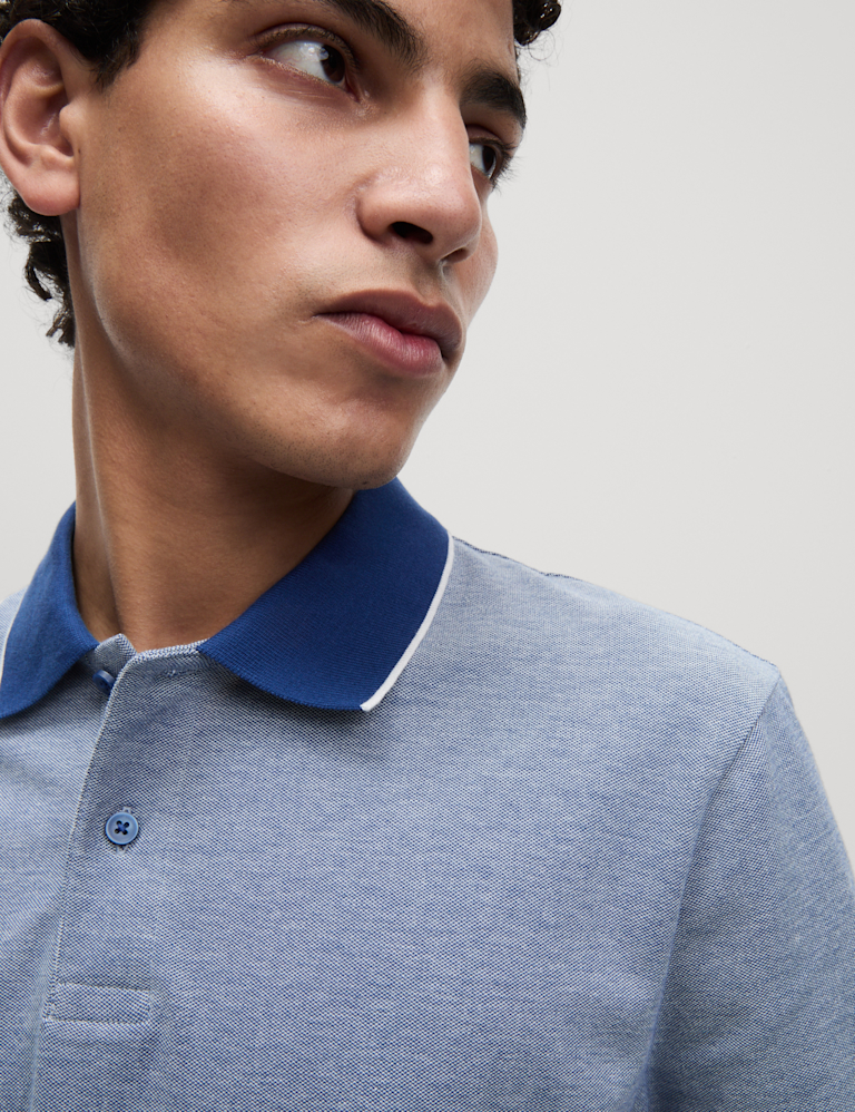 The Ultimate Tipped Pique Polo Shirt