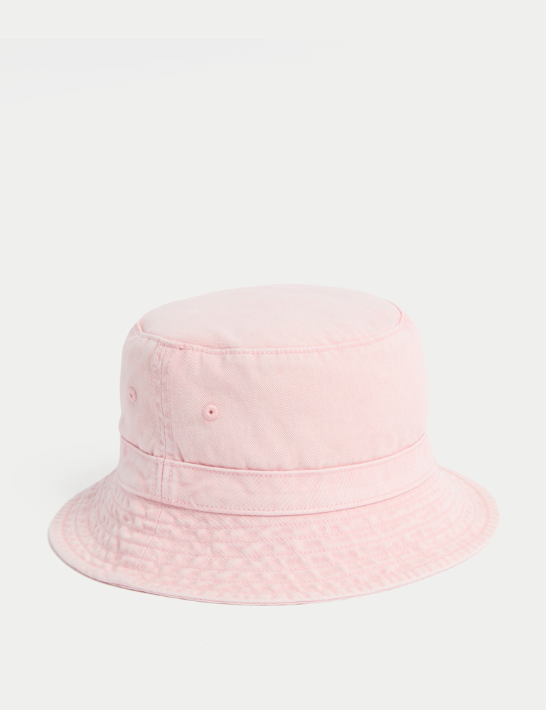 Kids’ Pure Cotton Bucket Hat (1-13 Yrs) Kids’ Pure Cotton Bucket Hat (1-13 Yrs)