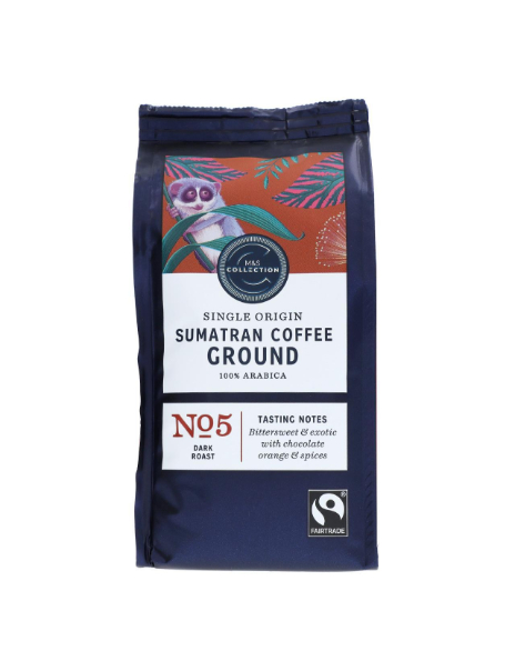 Fairtrade Sumatran Ground Coffee