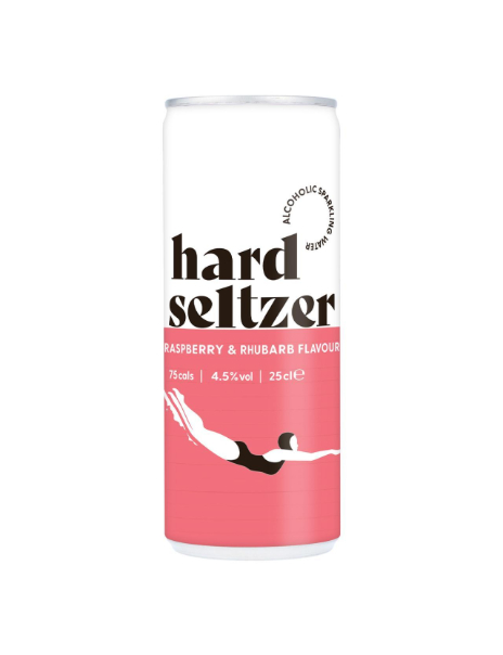Hard Seltzer Raspberry & Rhubarb