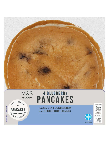 4 Blueberry Pancakes 4 Blueberry Pancakes