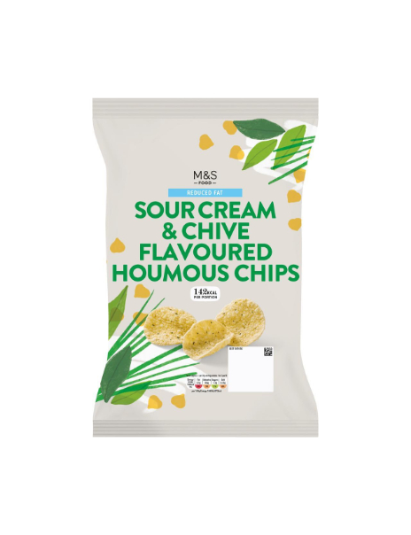 Sour Cream & Chive Flavour Houmous Chips 