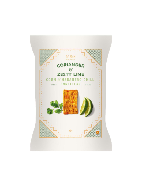 Coriander & Lime Habanero Chilli Tortillas