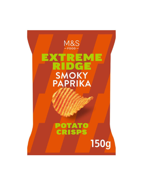 Smoky Paprika Extreme Ridge Cut Crisps