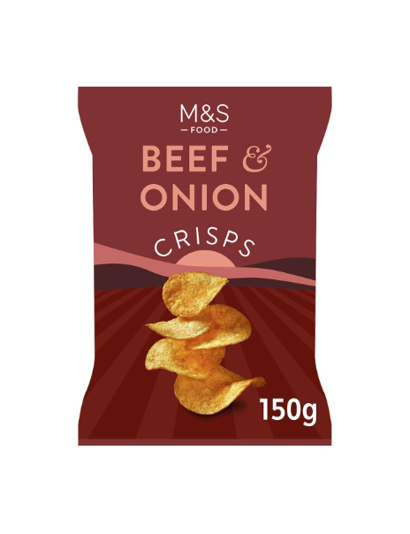 Beef & Onion Crisps 
