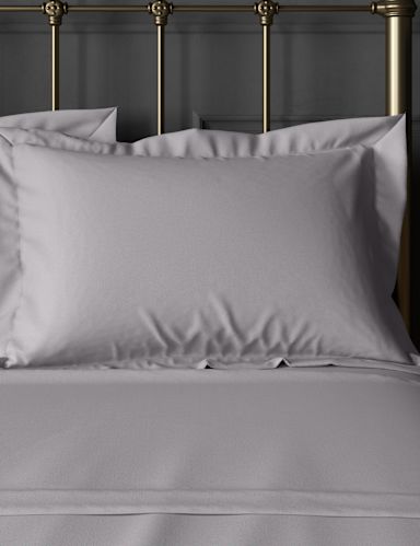2pk Egyptian Cotton 230 Thread Count Oxford Pillowcases