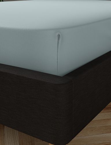 Cotton Rich Percale Fitted Sheet