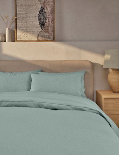 Pure Brushed Cotton Bedding Set