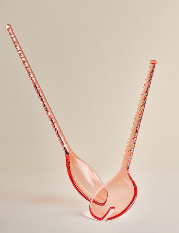 Set of 2 Boho Salad Servers