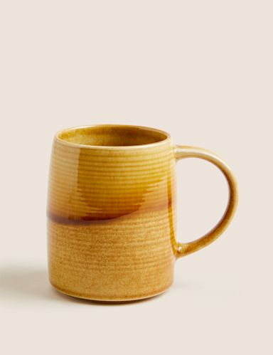 Reactive Glaze Tankard Mug