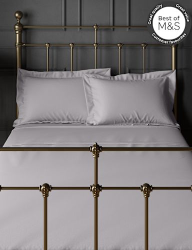 2pk Egyptian Cotton 230 Thread Count Oxford Pillowcases